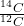 \frac{^{14}C}{^{12}C}