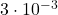  3 \cdot 10^{-3} 